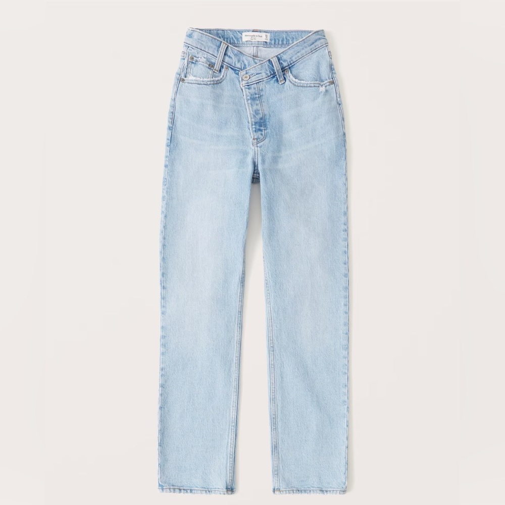 Abercrombie & Fitch “The Dad High Rise” Curve Love size 30